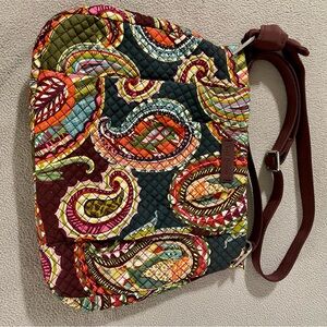 Vera Bradley Heritage Paisley Hadley Crossbody